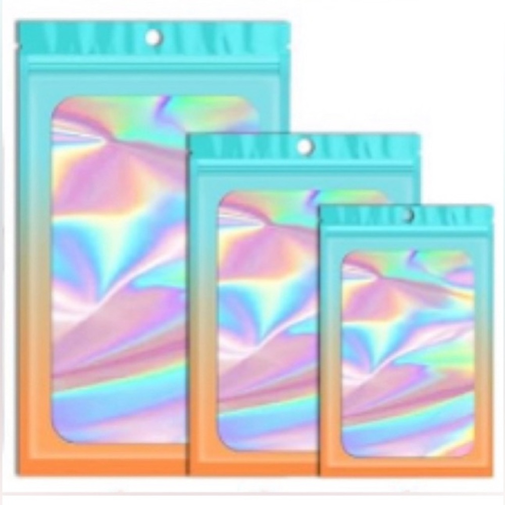 24 Resealable Mylar bags.  8 each of 3 sizes.